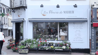 Enseigne fleuriste