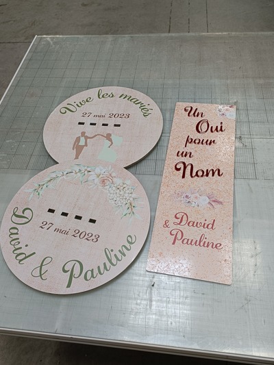 Signalétique mariage
